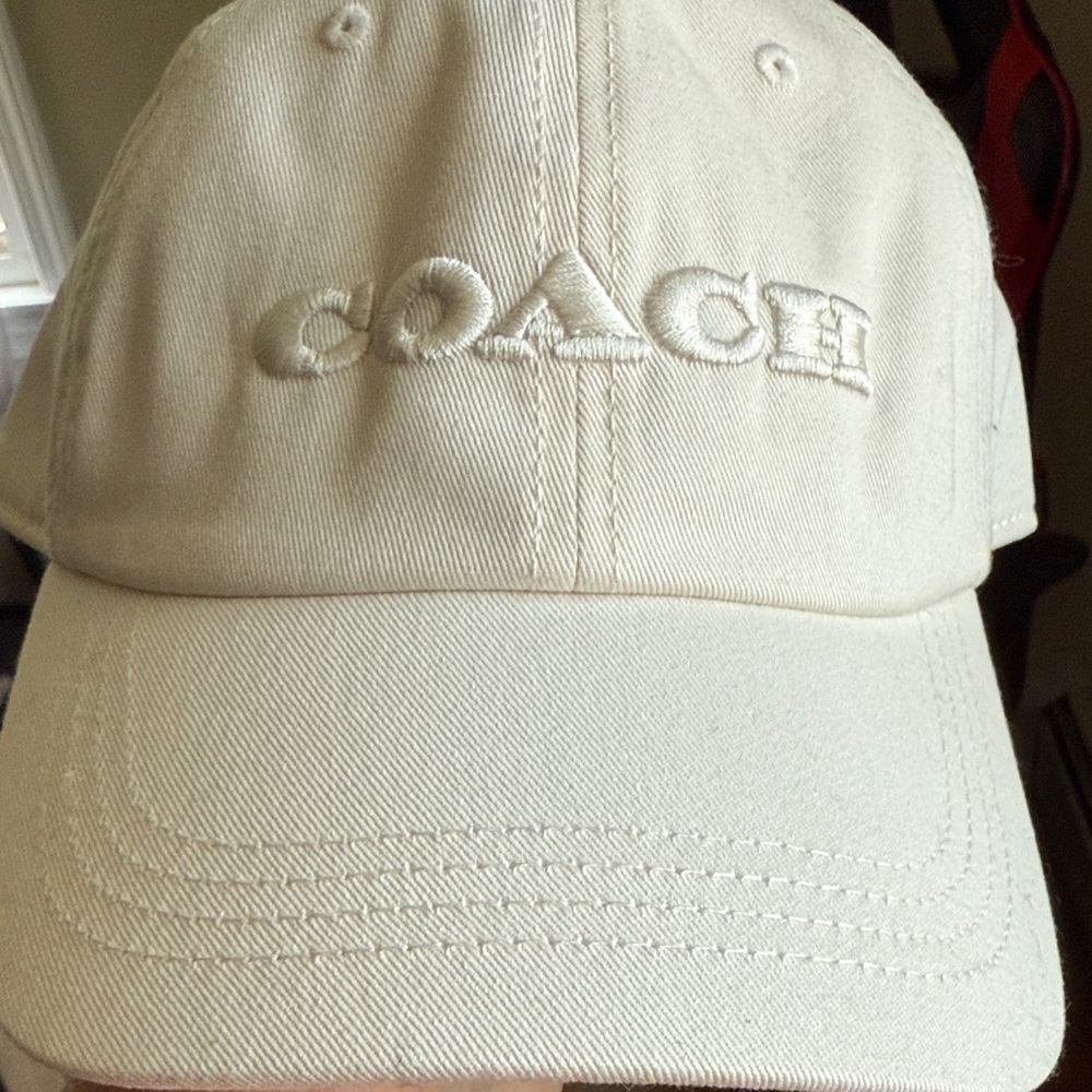 Coach Embroidered Cap                   NWT